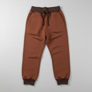 Jerse trening pieptănat MELANGE brick