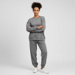 Jerse trening pieptănat dark grey