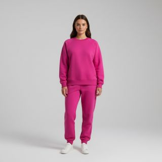 Jerse trening pieptănat magenta