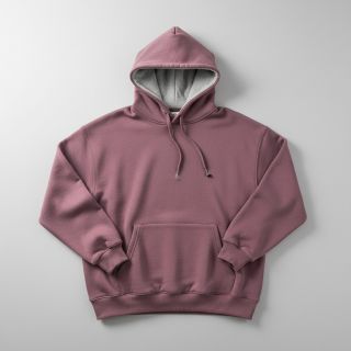 Jerse trening pieptănat faded blueberry