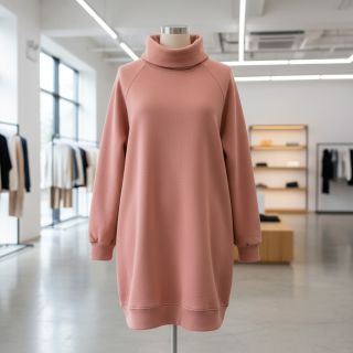 Jerse trening pieptănat faded coral