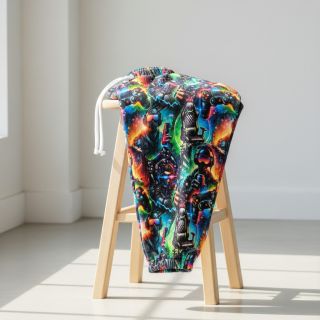 Jerse trening pieptănat JOGGING Game over design A digital print