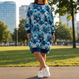 Jerse trening Flower galaxy design B digital print