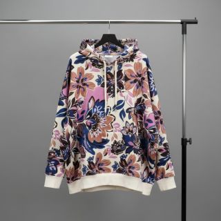 Jerse trening Flowers Mici ecru digital print