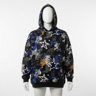 Jerse trening Graffiti black digital print