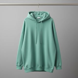 Jerse trening pieptănat JOGGING dark mint