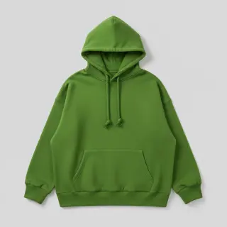 Jerse trening pieptănat JOGGING green
