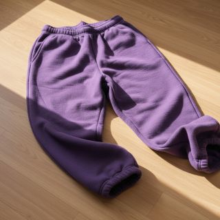 Jerse trening pieptănat JOGGING purple