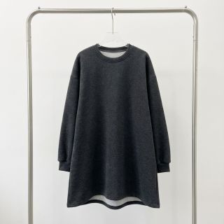 Jerse trening pieptănat JOGGING anthracite melange