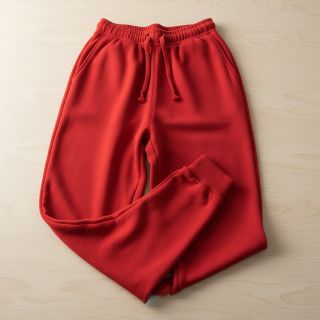 Jerse trening pieptănat JOGGING red
