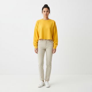 Jerse trening pieptănat JOGGING yellow