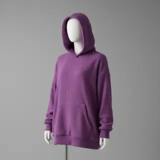 Jerse trening pieptănat JOGGING light violet