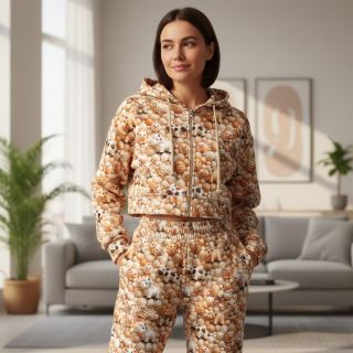 Jerse trening Cutie pies design B digital print