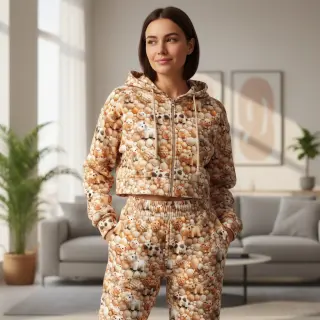 Jerse trening Cutie pies design B digital print