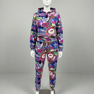 Jerse trening Manga cobalt digital print