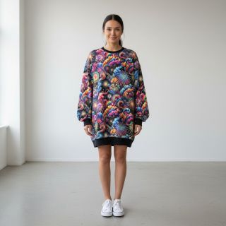 Jerse trening Fire works design E digital print