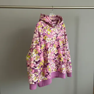 Jerse trening Bright flowers design pink lime