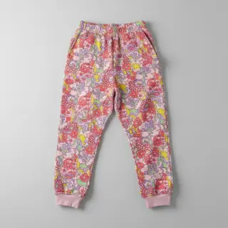 Jerse trening Abstract flowers pink digital print