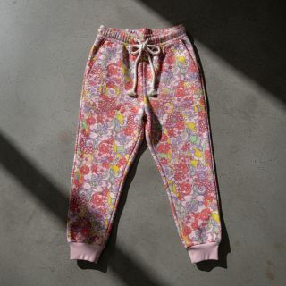 Jerse trening Abstract flowers pink digital print