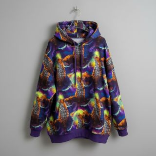 Jerse trening Fantasy fox digital print