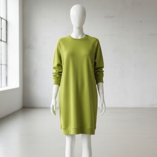 Jerse trening pieptănat JOGGING olive