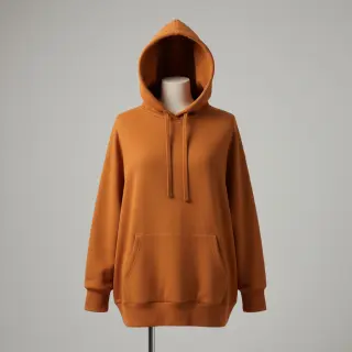 Jerse trening pieptănat JOGGING rust