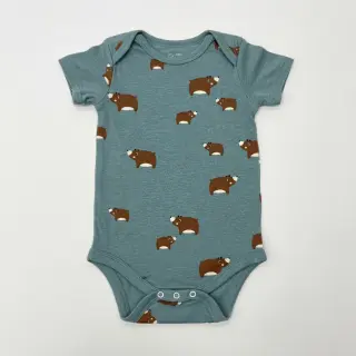 Tricot Bears smoke blue melange