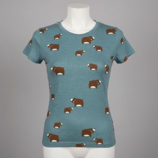 Tricot Bears smoke blue melange