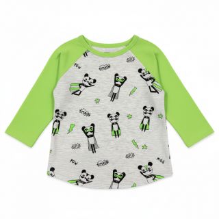 Tricot NEON Super heroes ecru melange