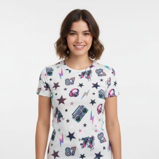 Tricot Rollerskates digital print