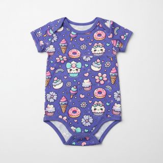 Tricot Sweet food lavender digital print