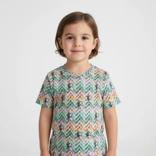 Tricot Cutie Unicorn digital print