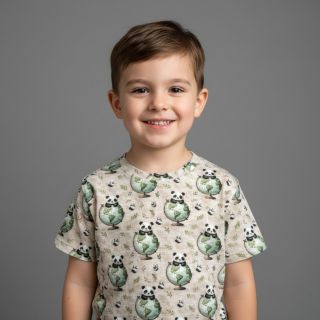 Tricot The cutest animals design A digital print