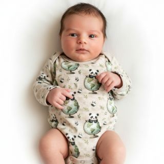 Tricot The cutest animals design A digital print