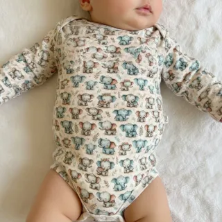 Tricot Mini animals design B digital print