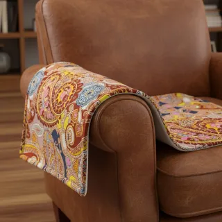 Blăniță artificială Paisley digital print
