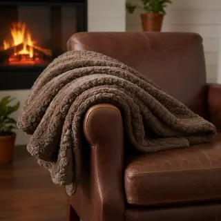 Blăniță artificială Curly mocha