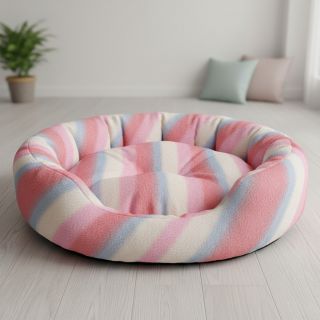 Blăniță artificială Rainbow diagonal stripe