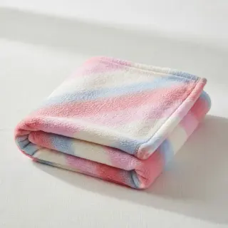 Blăniță artificială Rainbow diagonal stripe