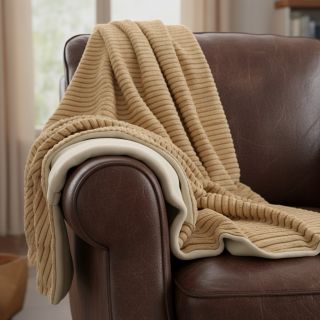 Blăniță artificială Shadow stripes bronze