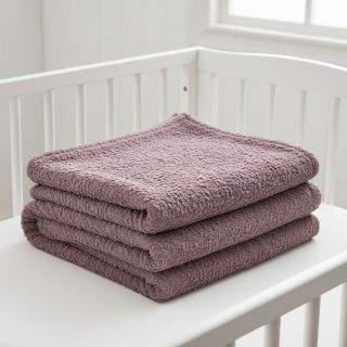 Blăniță artificială Curly mauve