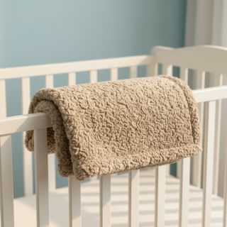 Blăniță artificială Curly beige