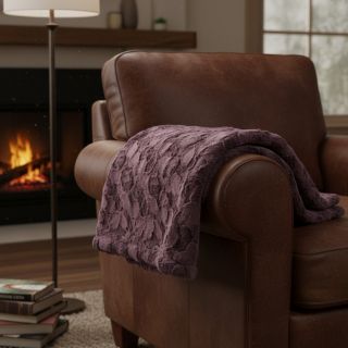 Blăniță artificială aubergine