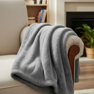 Blăniță artificială LUREX SILVER grey