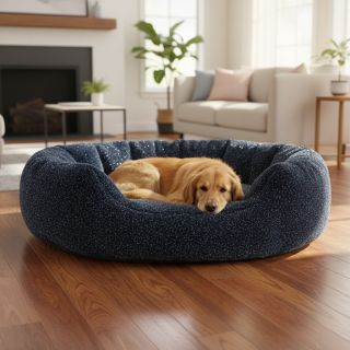 Blăniță artificială LUREX SILVER navy