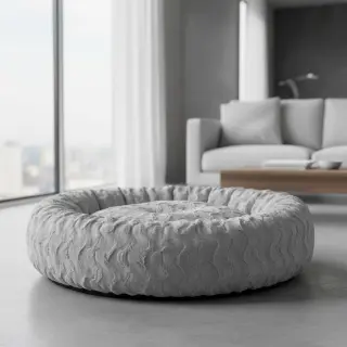 Blăniță artificială light grey