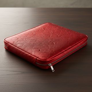 Piele sintetică SNAKE rouge metal