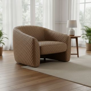 Piele sintetică MATELASSE taupe