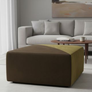 Imitație de piele întoarsă ALASKA mousse/brun