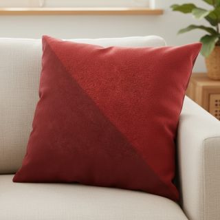 Imitație de piele întoarsă ALASKA griotte/bordeaux